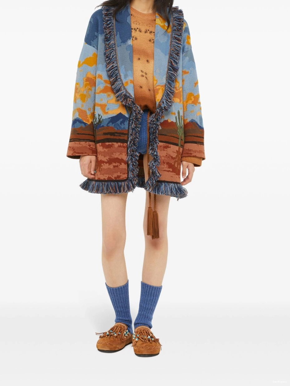 Affordable The Road Alanui Women On wool-blend cardigan 0702